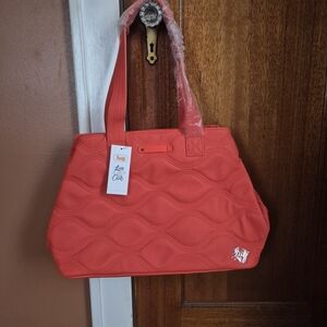 Lug Matte Luxe Tempo in Papaya NWT